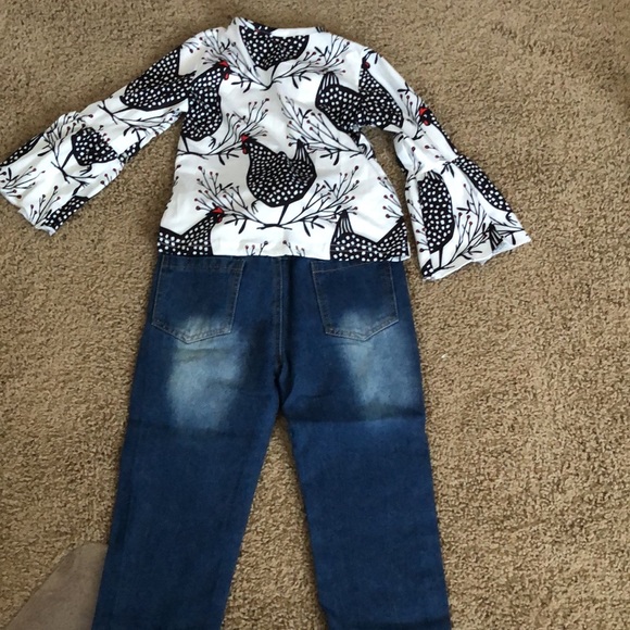 NWOT Chicken two piece set - Picture 2 of 5